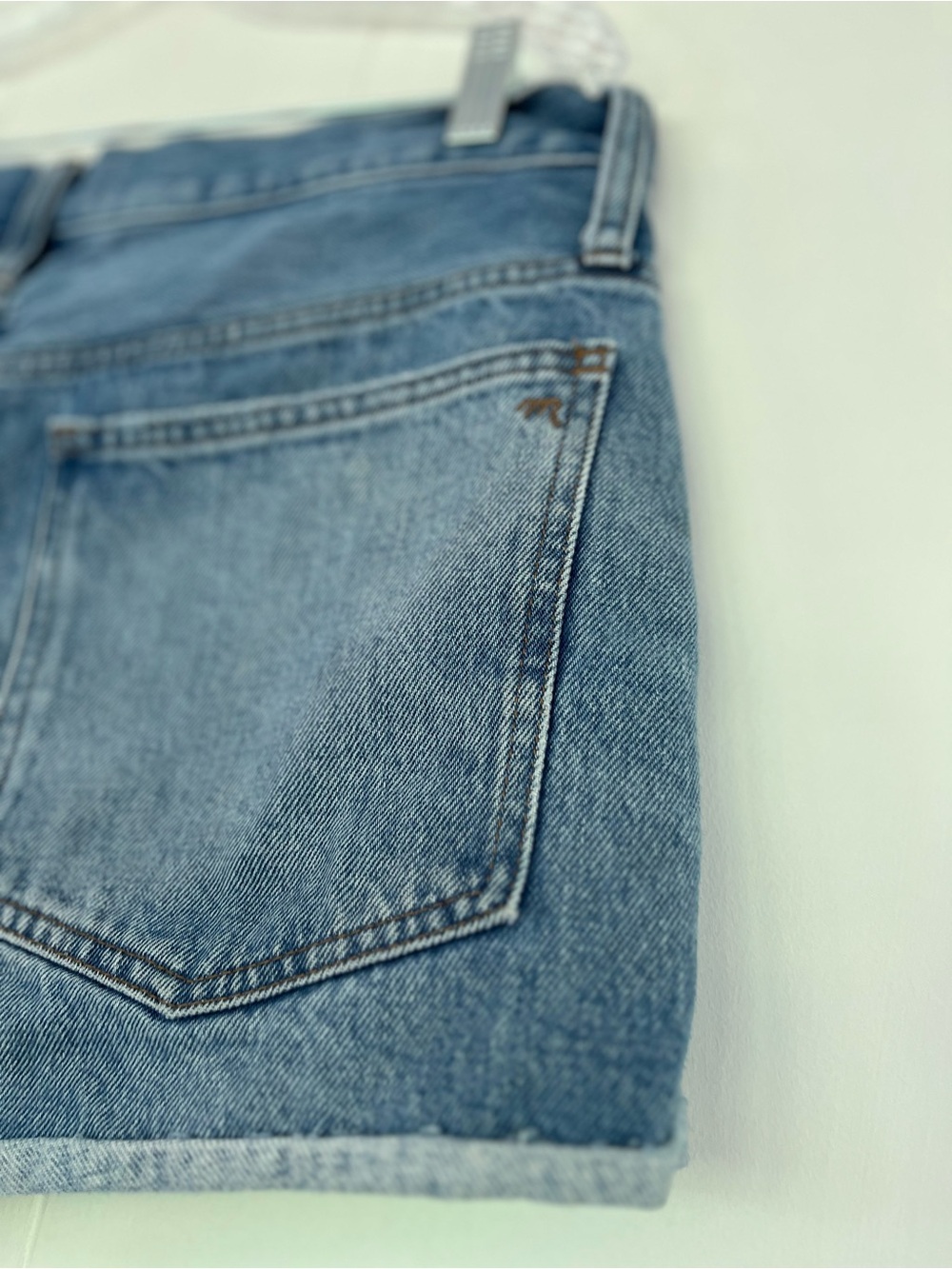 Madewell‎ Relaxed Denim Shorts Blue Medium Wash Size 30 Jean Casual Classic Boho - Picture 13 of 15